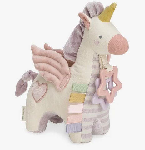 Unicorn Activity Plush with Teether Toy
