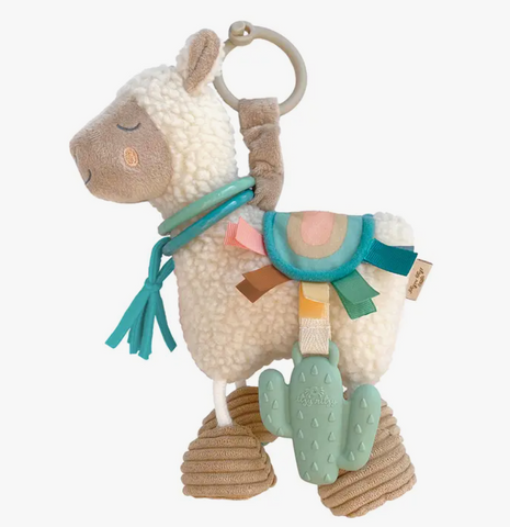 Llama Activity Plush with Teether Toy